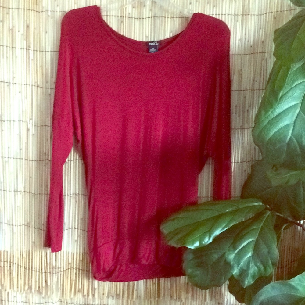 NWOT Burgundy Tunic